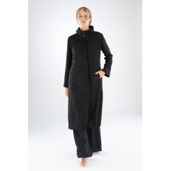 ABRIGO CON FOOO DE MALLA